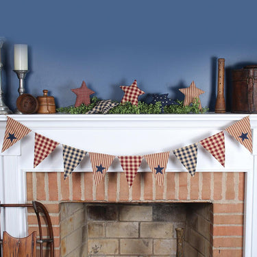 Liberty Flag Garland Garland GR610000 - The Fox Decor